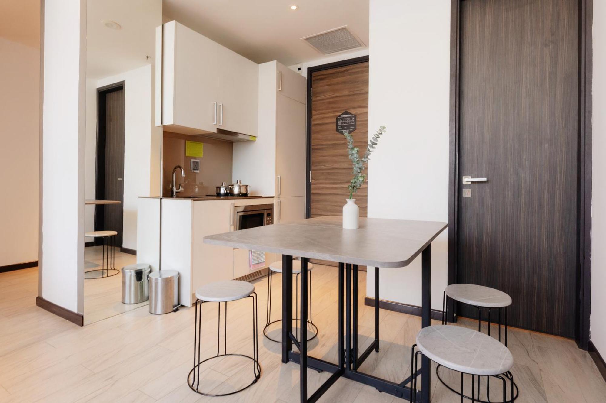 Three-Bedroom Apartment Laundry Room